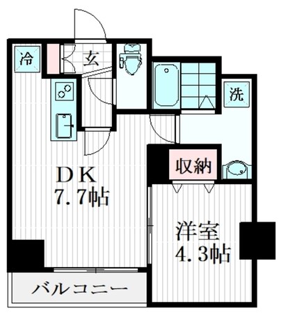 THE PALMS 町田Ⅱの物件間取画像